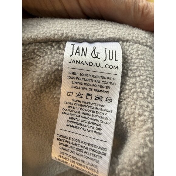 Jan & Jul Kids Fleece Lined Rain Jacket Coat Pants Waterproof 10y Unisex - Picture 6 of 16